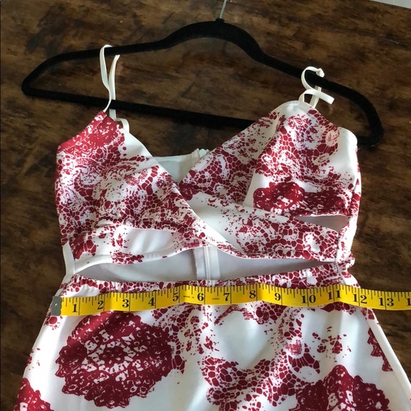 Red & White Party Dress! - Picture 2 of 5